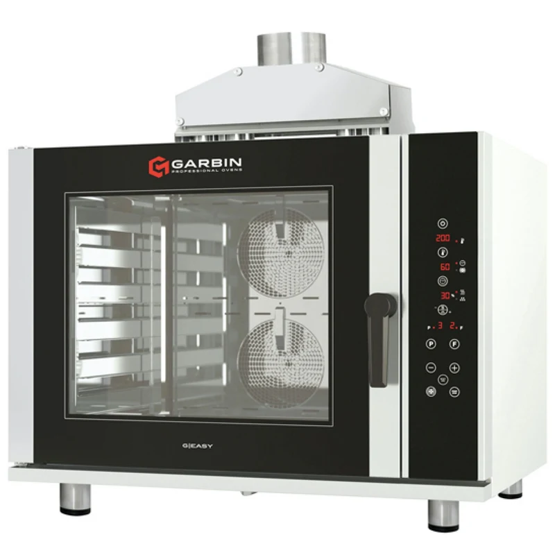 4-Tray Electrical Oven with Analogic Manual Direct Steam
