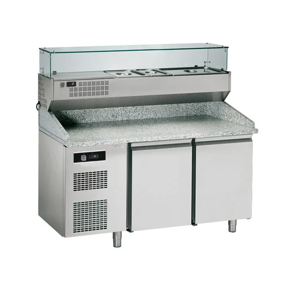 Refrigerated Saladette with Granite Top
