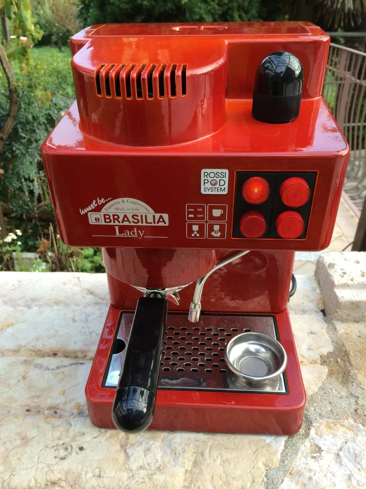 Espresso Coffee Machine (White)