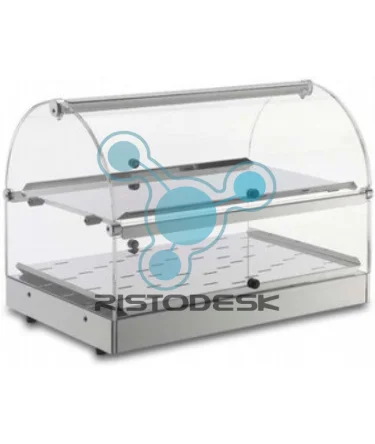 Heated Display Cabinet 2 Shelves