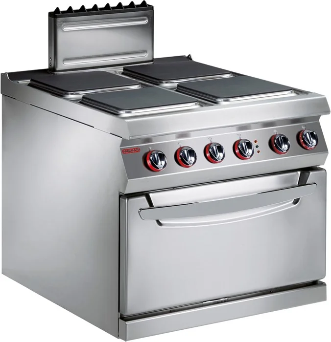 4 Plate Electric Range with Oven